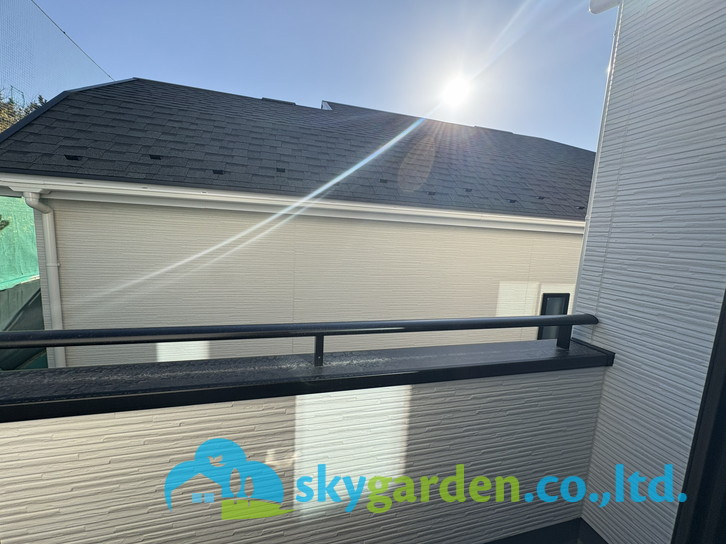 茅ヶ崎市東海岸南4丁目　新築戸建　全5棟C号棟のバルコニー