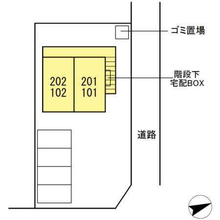 BEST ONEの区画図
