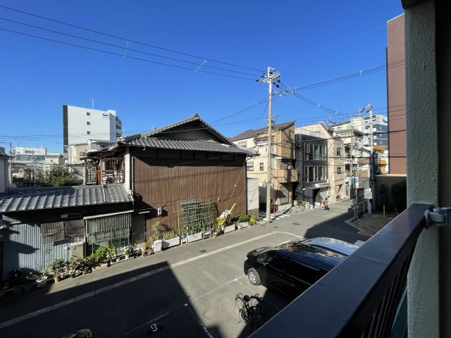 バルコニーからの眺望です