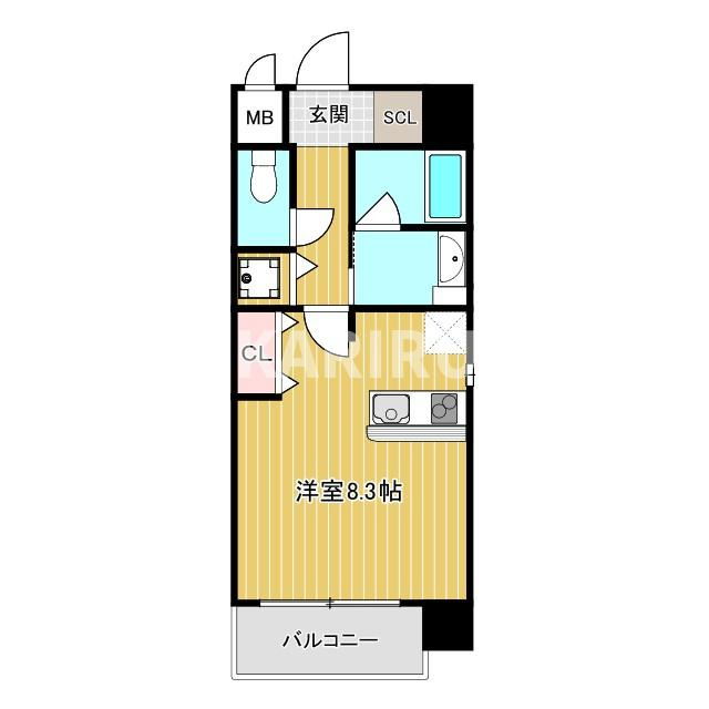 スプランディッド野江の間取り