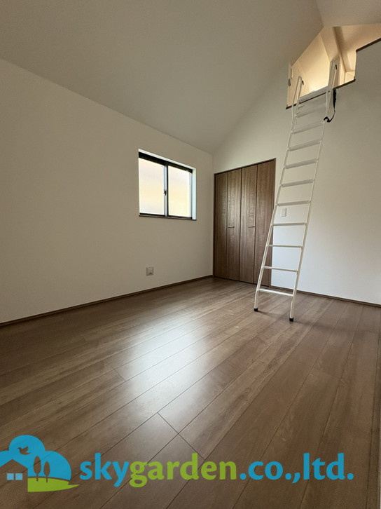 茅ヶ崎市東海岸南4丁目　新築戸建　全5棟D号棟の寝室|ゆとりの広さです