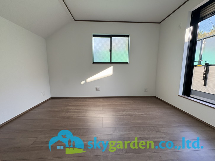 茅ヶ崎市東海岸南4丁目　新築戸建　全5棟D号棟の洋室|スタンダードな洋室です