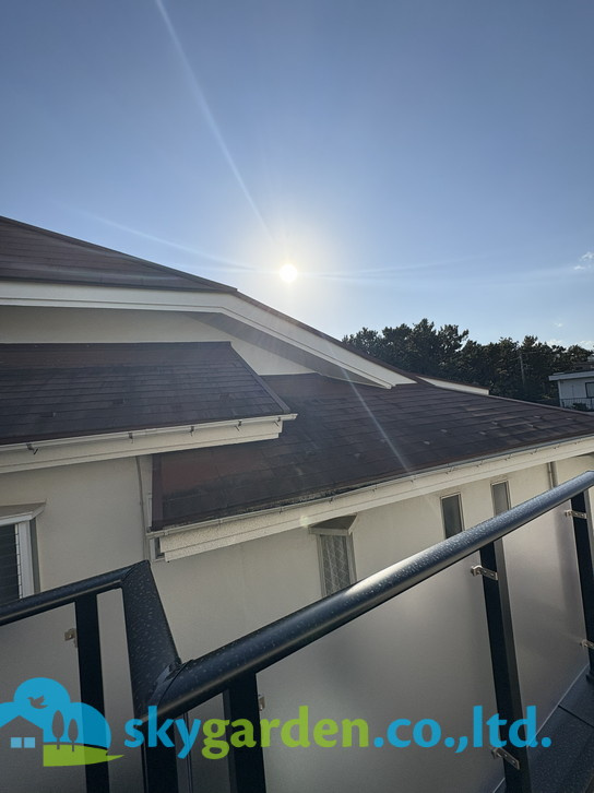 茅ヶ崎市東海岸南4丁目　新築戸建　全5棟D号棟のバルコニー