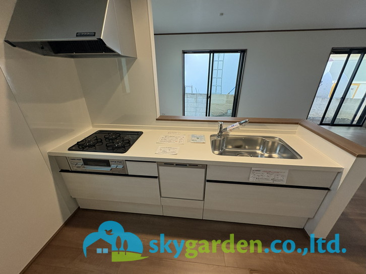 茅ヶ崎市東海岸南4丁目　新築戸建　全5棟D号棟のキッチン|キッチンです