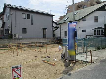 広島市佐伯区五日市中央5丁目　新築一戸建て(全2棟の外観