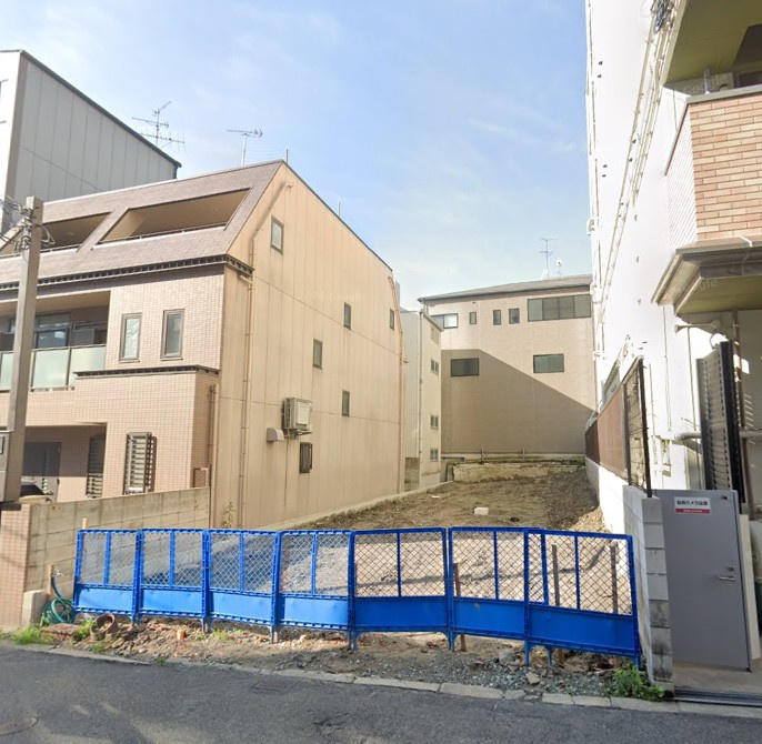 国分町　新築戸建用土地の外観