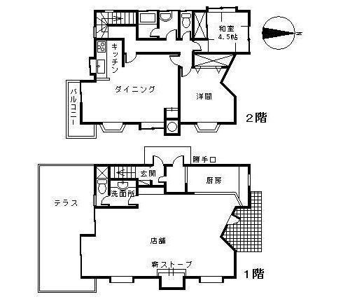 すいらん荘別荘地の間取り