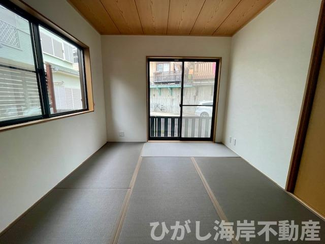 中郡大磯町高麗３丁目　中古戸建の和室|新規リフォーム完了！　6.4帖　和室