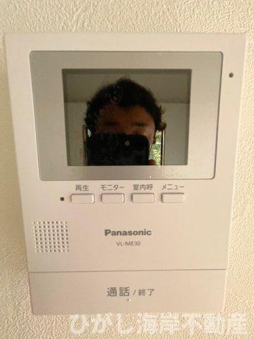 中郡大磯町高麗３丁目　中古戸建のセキュリティ|TVモニター付きインターフォン