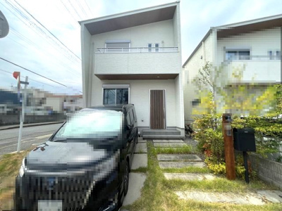 【外観】 | 堺市中区深阪1丁 | スタイリッシュなデザインが目を引く外観。すっきりとした印象の住まいです。