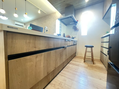 【キッチン】 | 堺市中区深阪1丁 | キッチンはIHでお手入れ、お掃除が簡単です。