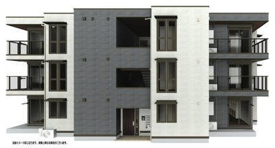 【外観パース】 | CASAMUKAINO