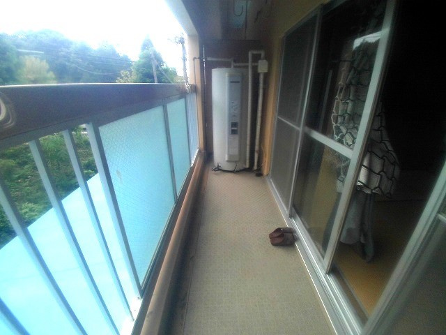 マンション明舞のバルコニー