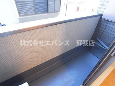 【バルコニー】 | AJ千葉寺003 | バルコニーからの眺めを楽しみながら食事をしませんか