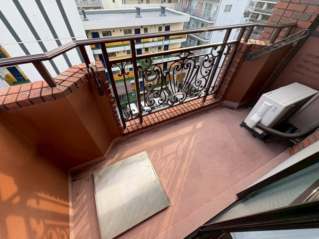 シャトー・デ・ザール・プルファムのバルコニー