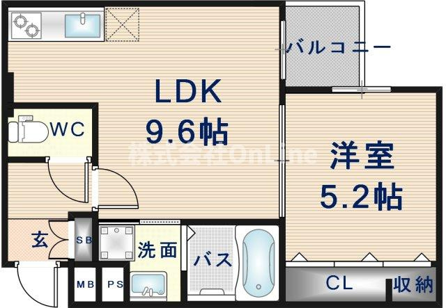 【間取り】 | Urban　Court Fuse