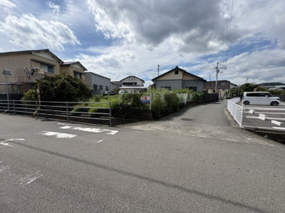 【外観】 | （ご成約）売地　高知市朝倉横町　＠29.85 | 北東側より撮影