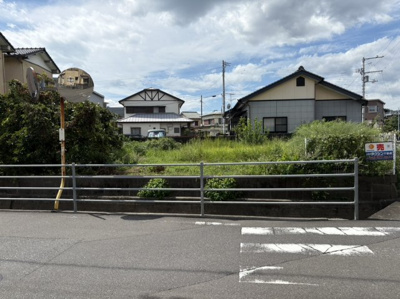 【外観】 | （ご成約）売地　高知市朝倉横町　＠29.85 | 東側より撮影