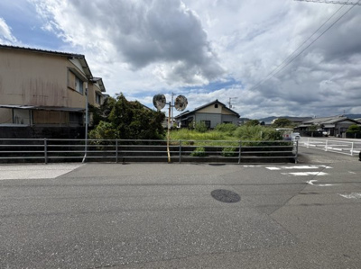 【前面道路含む現地写真】 | （ご成約）売地　高知市朝倉横町　＠29.85