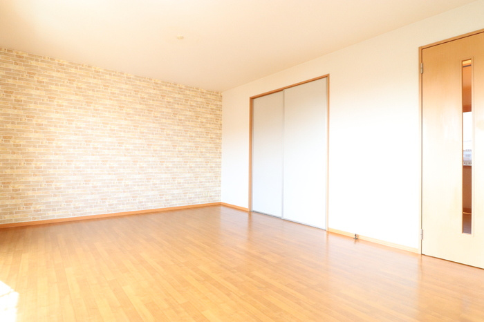 コンフォール布津原の居間・リビング|広いリビング☆