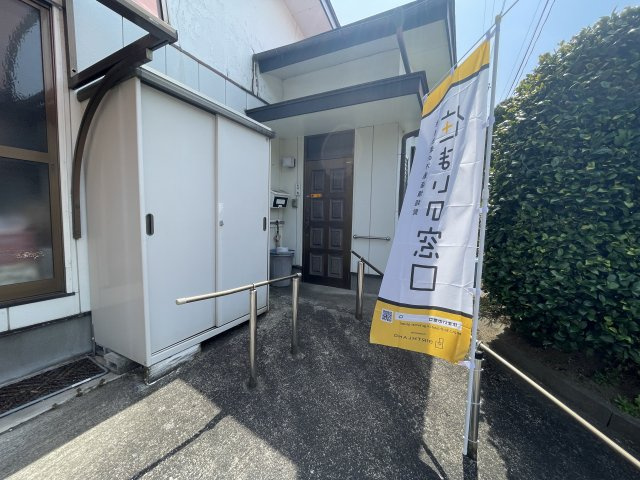 中古戸建・中古住宅　白河市泉田袖ヶ久保　平屋建て　小田川小・東北中の玄関