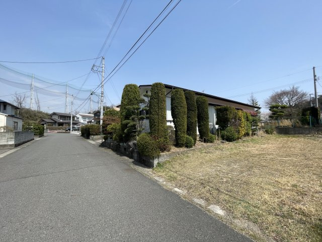 中古戸建・中古住宅　白河市泉田袖ヶ久保　平屋建て　小田川小・東北中の前面道路含む現地写真
