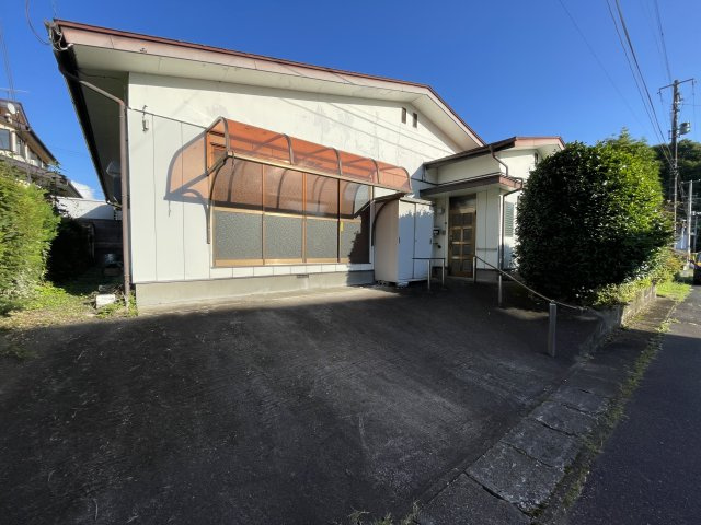 中古戸建・中古住宅　白河市泉田袖ヶ久保　平屋建て　小田川小・東北中の外観