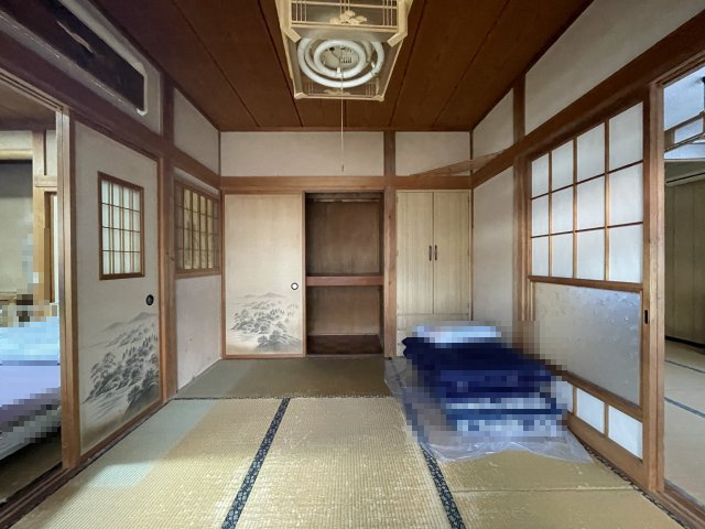 中古戸建・中古住宅　白河市泉田袖ヶ久保　平屋建て　小田川小・東北中の前面道路含む現地写真