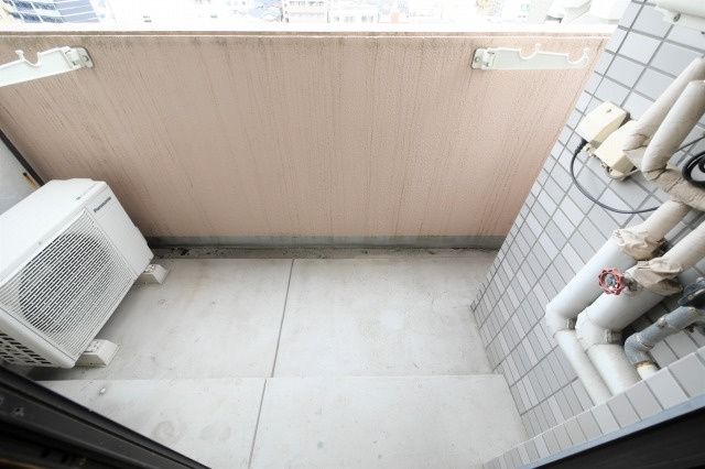 ワットハイム都島のバルコニー