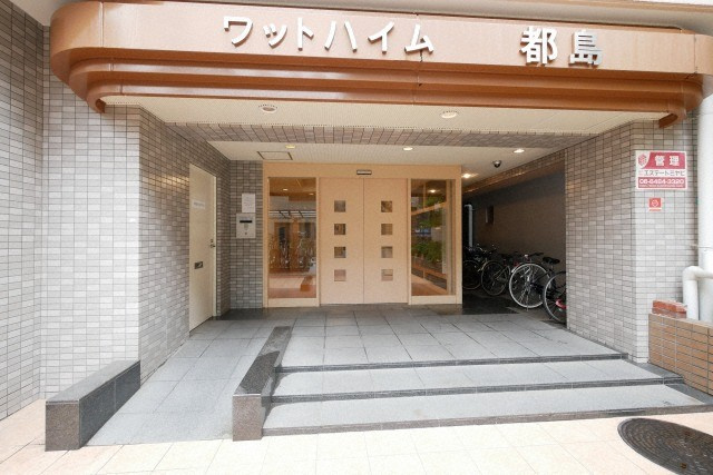 ワットハイム都島のエントランス