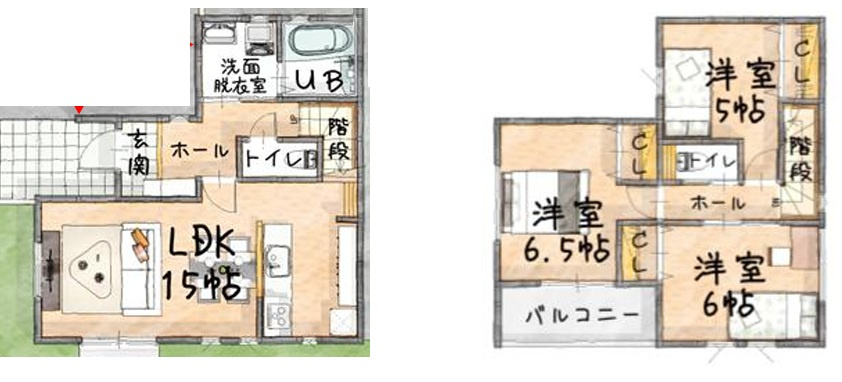 仲介手数料無料　おうちガーデン小手指元町16期　全１棟の間取り