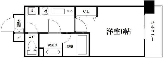 グランデ元町の間取り