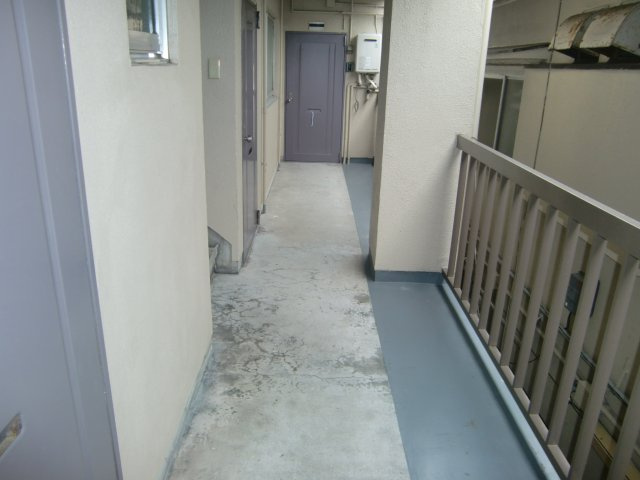 城内マンションのロビー