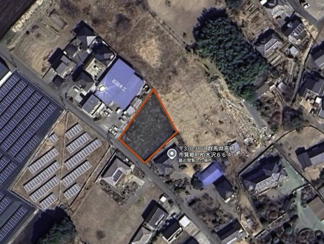 高崎市箕郷町柏木沢664-8の周辺