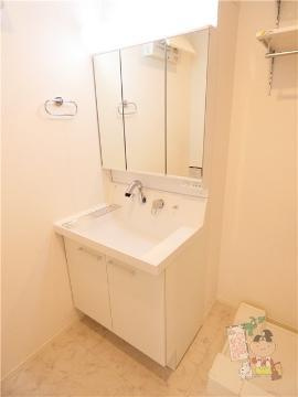 クレール　Ｃの洗面所|洗面