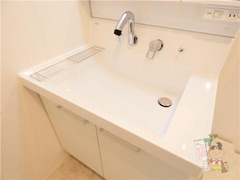 クレール　Ｃの洗面所|洗髪洗面化粧台