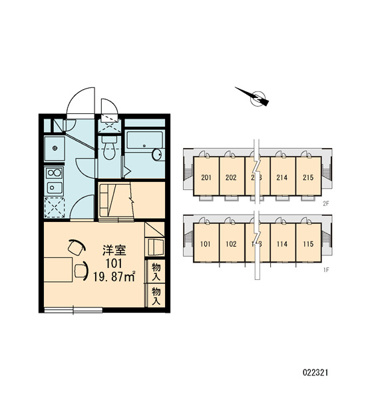 【区画図】 | α