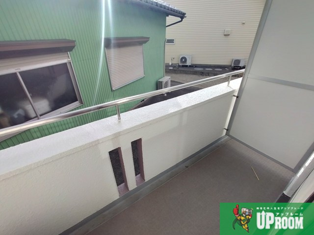 上田パストラルコートのバルコニー