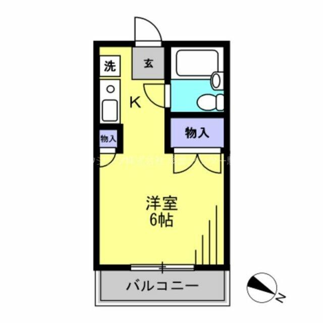 物入が2ヶ所ある間取りです♪