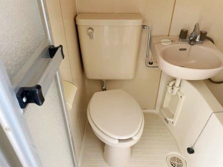 カーサ・ソーレのトイレ|ゆったりとした空間のトイレです