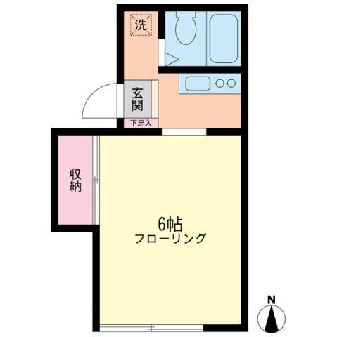 日当り良好　２階建２階部分
