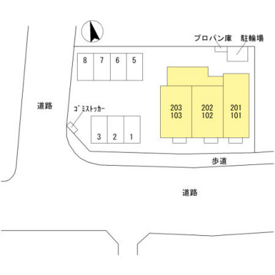 【区画図】 | グリッター・プルース