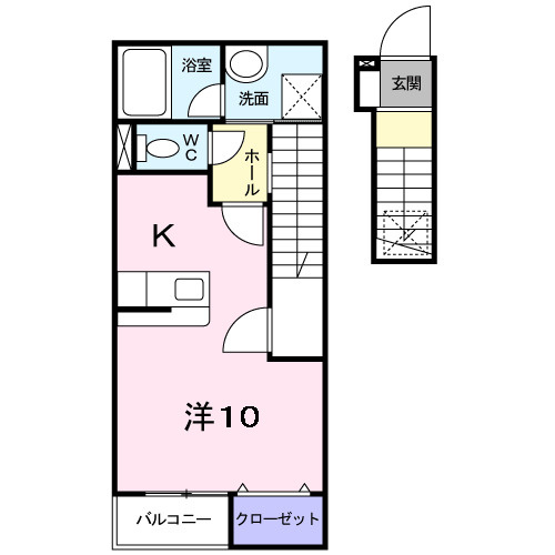 カーサアニューの間取り