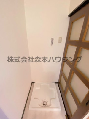 【設備】 | 　大東市西楠の里町5テラス | 室内洗濯機置き場です