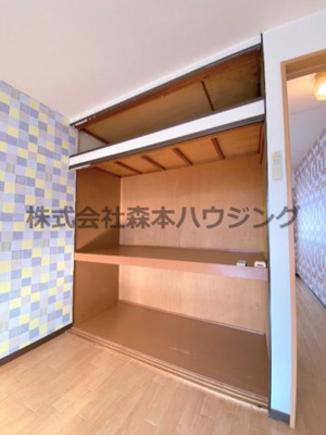 【収納】 | 　大東市西楠の里町5テラス | 十分な収納スペースがあります