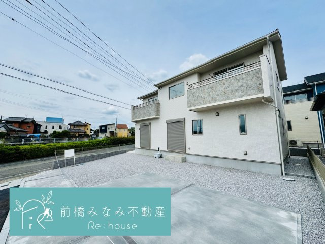 前橋市大友町2丁目　９号棟(全９棟)　ブルーミングガーデン　新築建売分譲の外観|外はこのようになっています