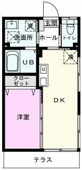 南向きの１ＤＫ