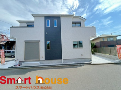 【外観】 | 相模原市南区御園　新築1棟 | オシャレな外観は、人の目を引くだけではなく自慢したくなりますね！植木を置いたりアレンジは、自由です。自分の好みに仕上げましょう♪