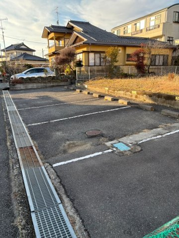 いわき市1棟アパートの駐車場