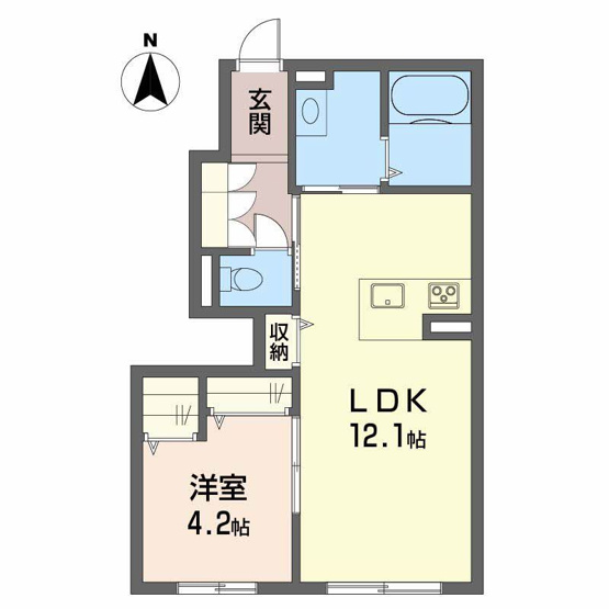 【間取り】 | アトリエール北井門